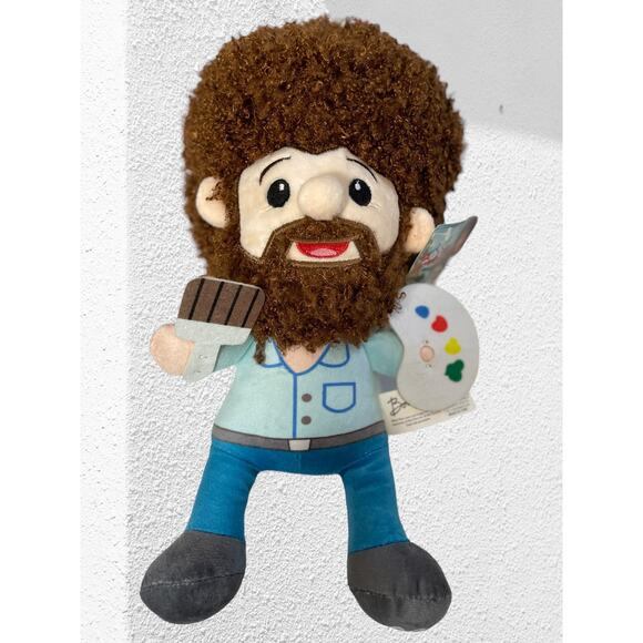 Bob Ross 16" Plush, Fiesta, With that famous Hair! New With Tags - Picture 1 of 6
